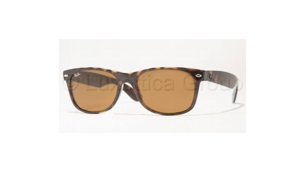 Ray-Ban RB2132 Bifocal Sunglasses - Yellow/Brown Tortoise Frame / 52 mm Prescription Lenses, 944-5218