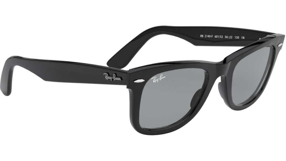 Ray-Ban Original Wayfarer Low Bridge Fit RB2140F Sunglasses 601/52-52 - , Green Lenses