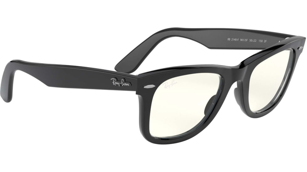 Ray-Ban Original Wayfarer Low Bridge Fit RB2140F Sunglasses 901/5F-52 - , Grey Lenses