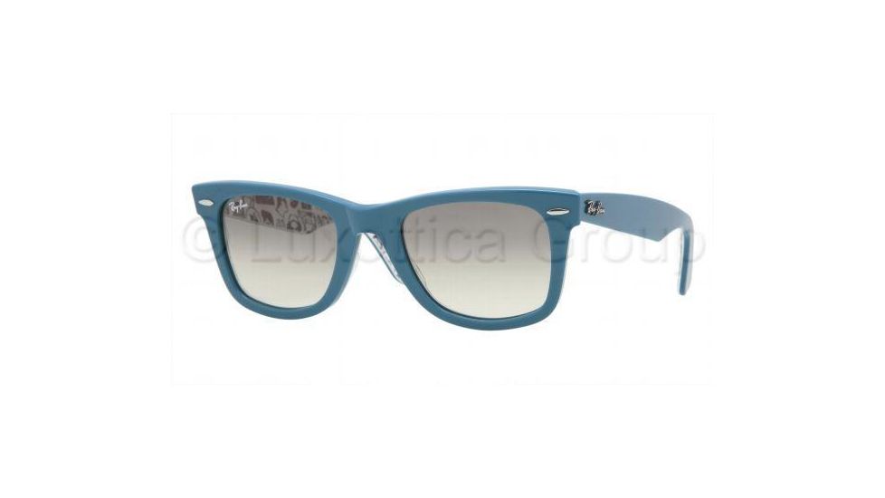 Ray-Ban Original Wayfarer Prescription Sunglasses RB2140  RB2140-104432-5022 - Lens Diameter: 50 mm, Frame Color: Comics Top Turquoise Crystal