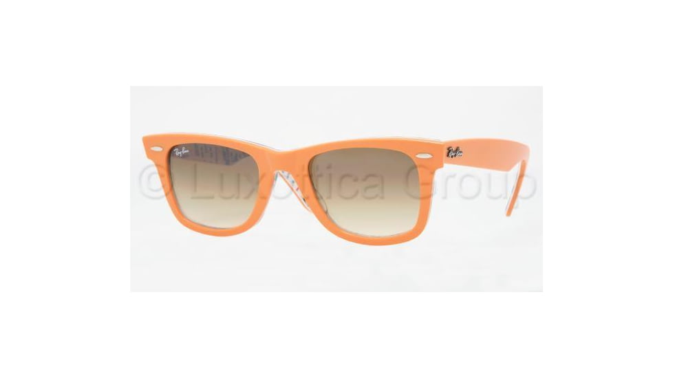 Ray-Ban Original Wayfarer Prescription Sunglasses RB2140  RB2140-102951-4722 - Frame Color: Orange / Subway, Lens Diameter: 47 mm