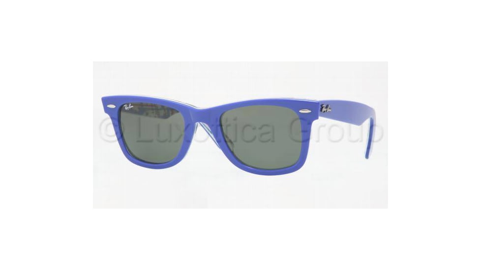 Ray-Ban Original Wayfarer Prescription Sunglasses RB2140  RB2140-1030-5022 - Lens Diameter: 50 mm, Frame Color: Blue / Subway