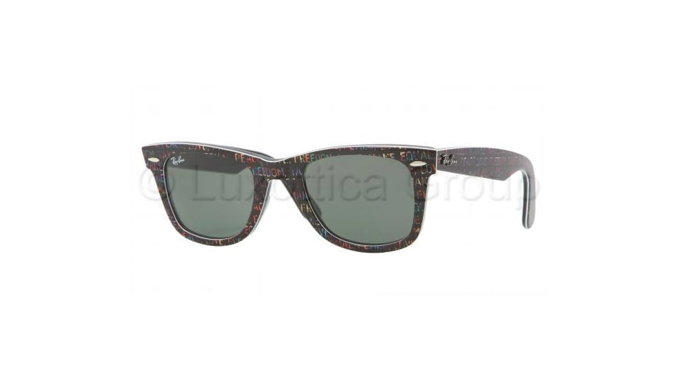 Ray-Ban Original Wayfarer Prescription Sunglasses RB2140  RB2140-1089-5022 - Lens Diameter: 50 mm, Frame Color: Top Texture On Black