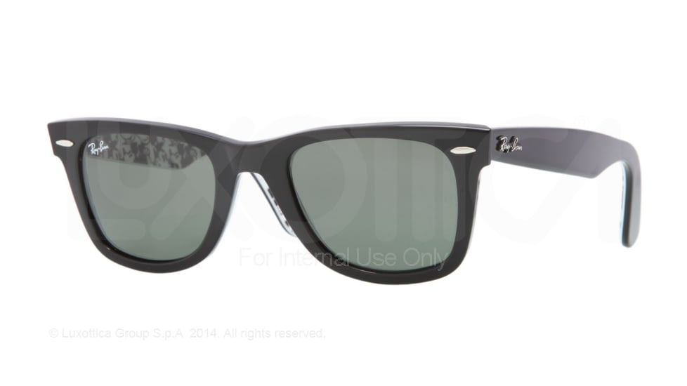 Ray-Ban Original Wayfarer Prescription Sunglasses RB2140 RB2140-1129-50 - Lens Diameter 50 mm, Frame Color Black