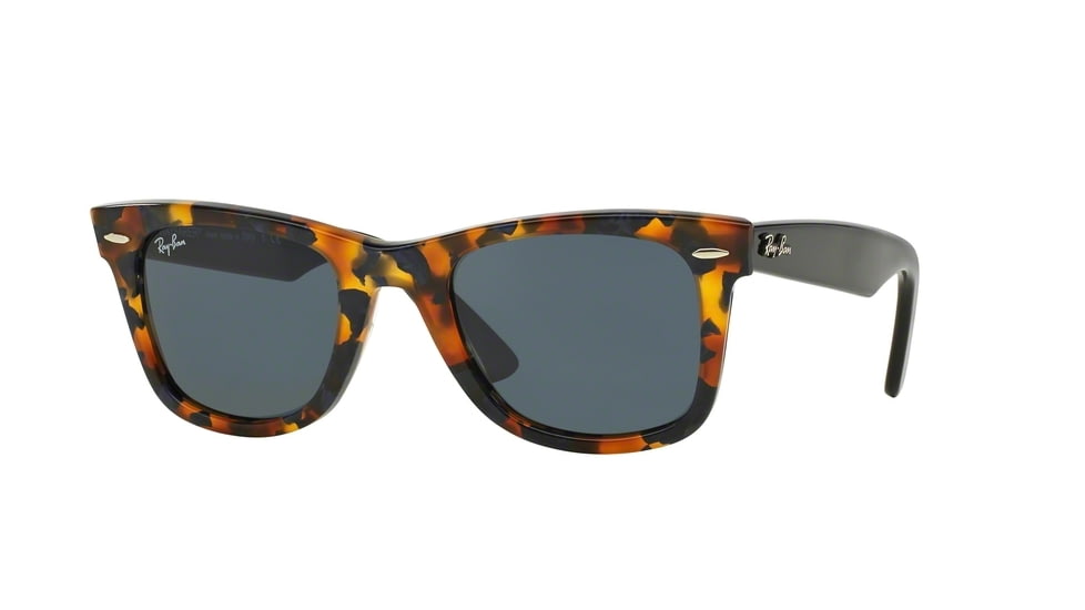 Ray-Ban Original Wayfarer Prescription Sunglasses RB2140 RB2140-1158R5-50 - Lens Diameter 50 mm, Frame Color Spotted Blue Havana