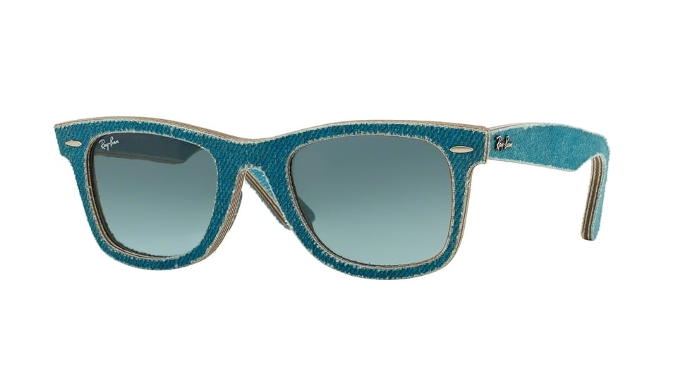 Ray-Ban Original Wayfarer Prescription Sunglasses RB2140 RB2140-11644M-50 - Lens Diameter 50 mm, Frame Color Jeans Azure