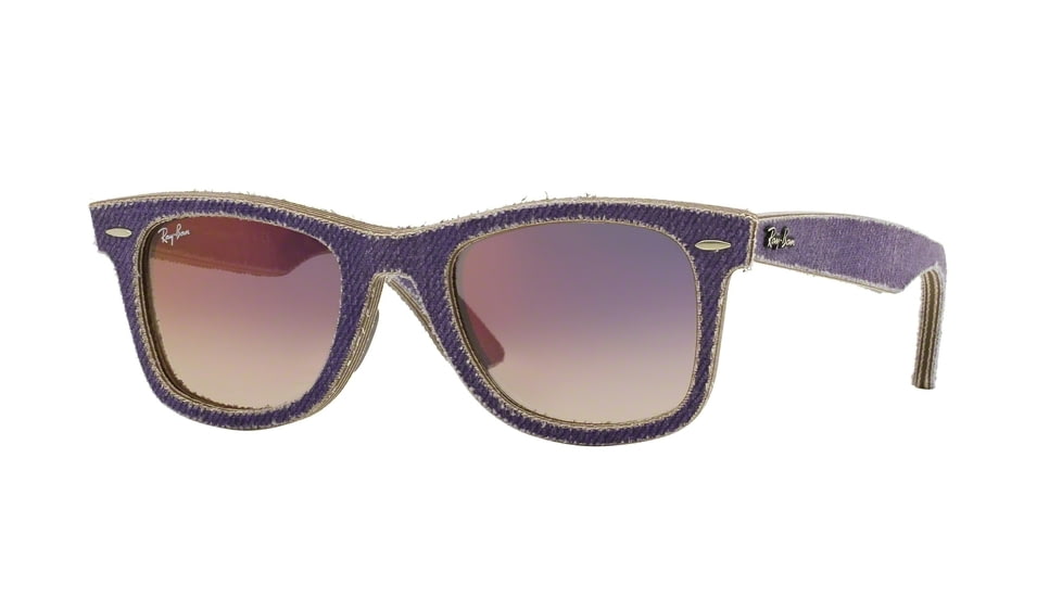 Ray-Ban Original Wayfarer Prescription Sunglasses RB2140 RB2140-1167S5-50 - Lens Diameter 50 mm, Frame Color Jeans Violet