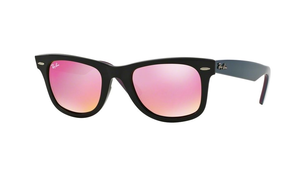 Ray-Ban Original Wayfarer Prescription Sunglasses RB2140 RB2140-11744T-50 - Lens Diameter 50 mm, Frame Color Black