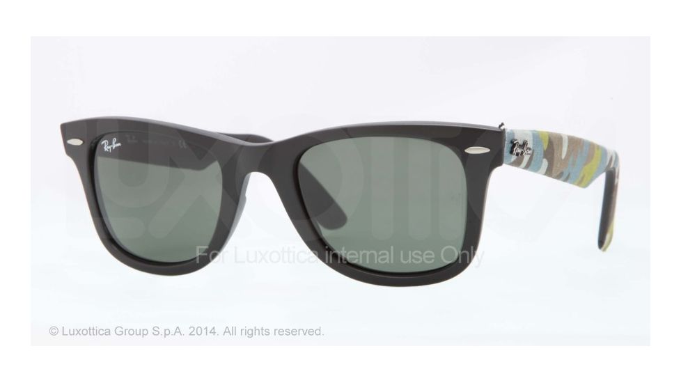 Ray-Ban Original Wayfarer Prescription Sunglasses RB2140  RB2140-6065-50 - Lens Diameter 50 mm, Frame Color Matte Black