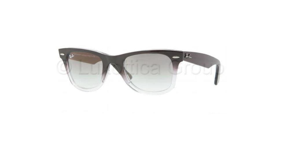 Ray-Ban Original Wayfarer Sunglasses RB2140 823/32-5022 - Gray Gradient On Transpa Crystal Gray Gradient