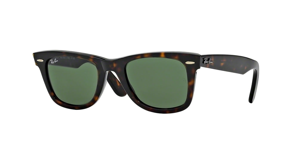 Ray-Ban Original Wayfarer Sunglasses RB2140 902-4722 - Tortoise Crystal Green