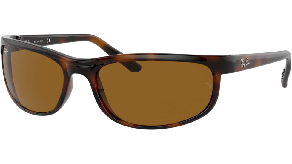 Ray-Ban Predator 2 RB2027 Sunglasses, Dark Havana, 62, RB2027-650833-62