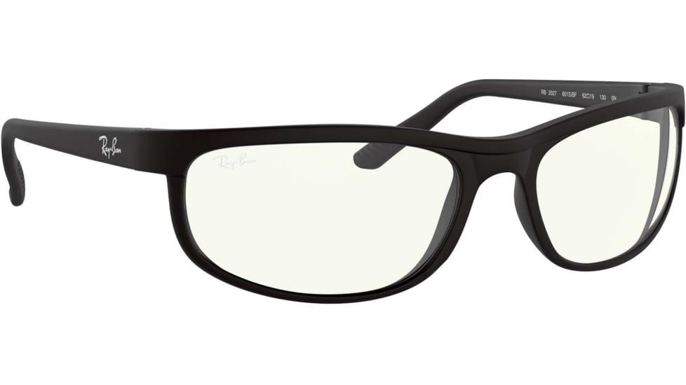 Ray-Ban Predator 2 RB2027 Sunglasses, Matte Black, 62, RB2027-601SBF-62