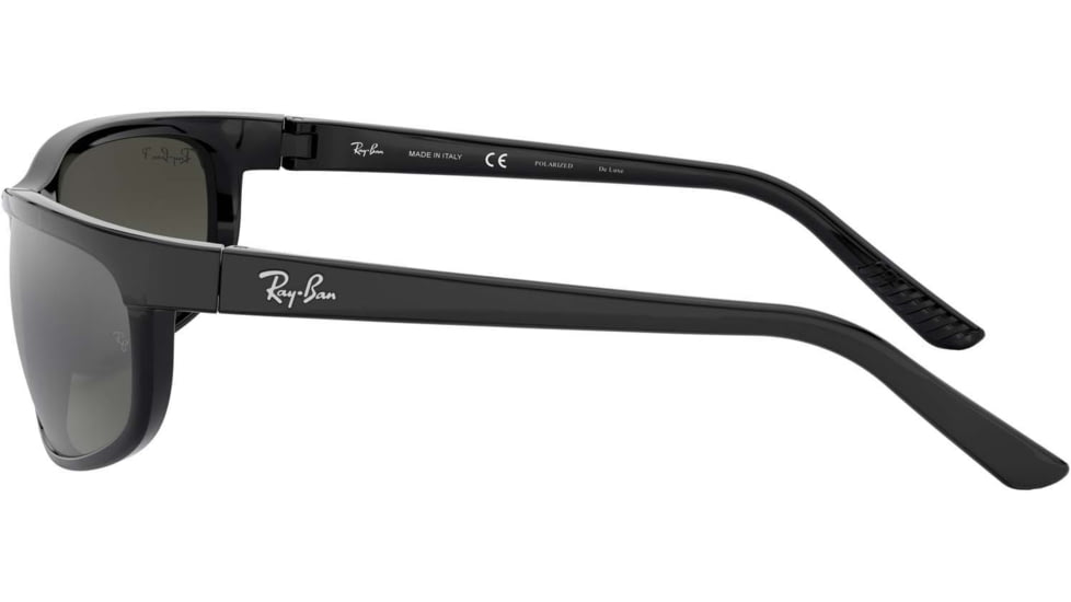 Ray-Ban RB 2027 Sunglasses, Styles Black Frame / Polarized Crystal Mirror Gray Lenses, 601-W1-6200