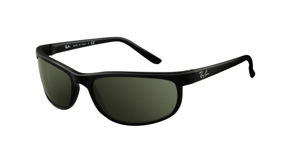 Ray-Ban RB2027 Progressive Sunglasses Black/Matte Black Frame / 62 mm Prescription Lenses, W1847-6200
