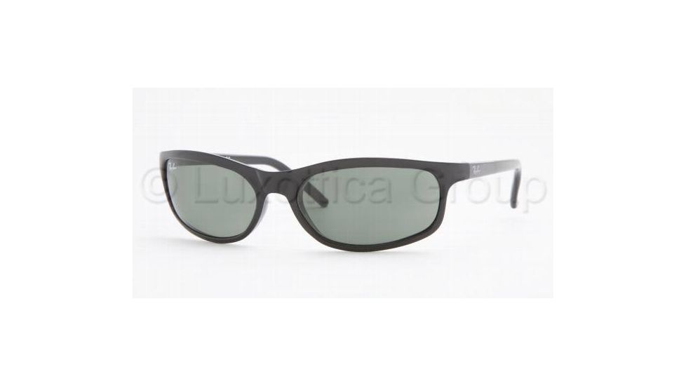 Ray-Ban RB2030 Progressive Sunglasses - Glossy Black Frame / 57 mm Prescription Lenses, W3284-5716