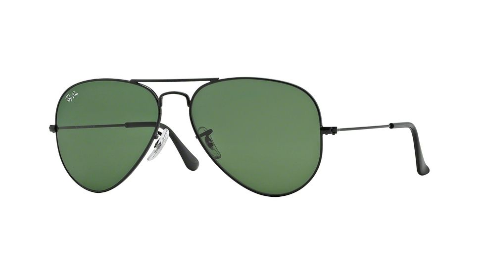 Ray-Ban RB3025 SV Prescription Sunglasses, Black Frame, 58 mm Prescription Lenses, L2823 5814