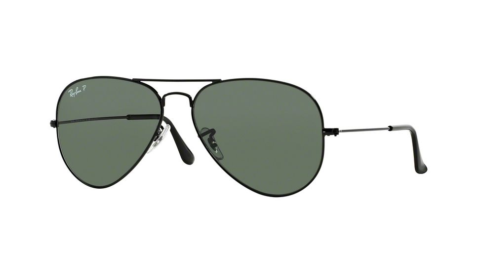 Ray-Ban Aviator Large Metal Prescription Sunglasses RB3025 RB3025-002-58-5814 - Lens Diameter: 58 mm, Frame Color: Black