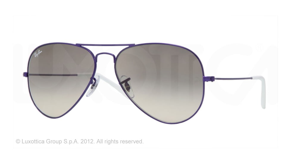 Ray-Ban RB3025 SV Prescription Sunglasses, Metal Violet Matte Frame, 58 mm Prescription Lenses, 087-32-5814
