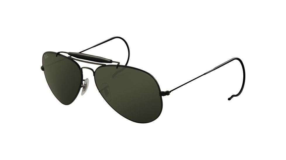 Ray-Ban RB3030 SV Prescription Sunglasses - Black Frame / 58 mm Prescription Lenses, L9500-5814
