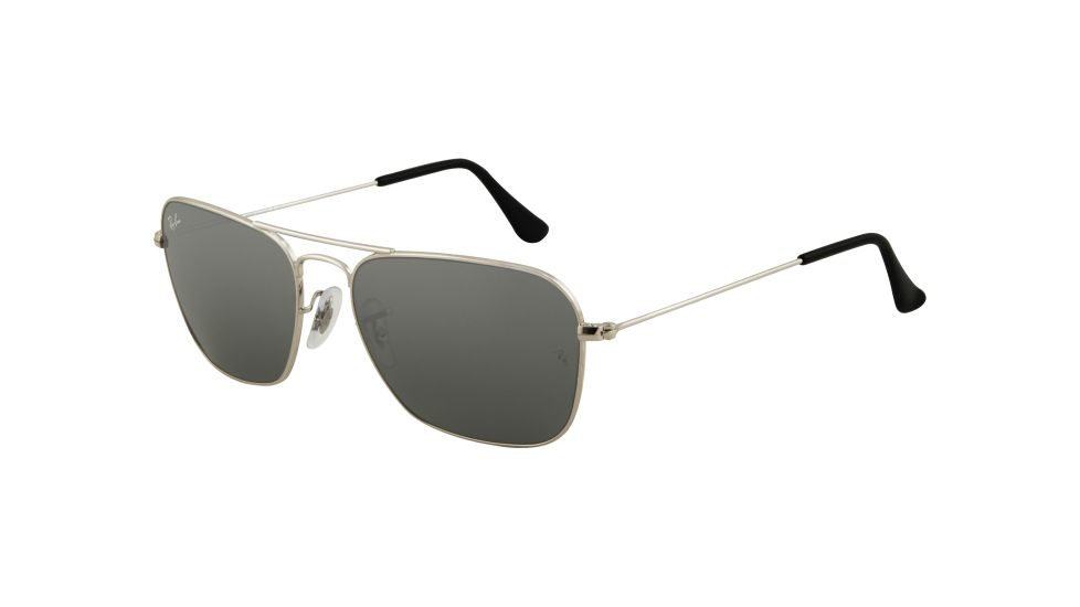 Ray-Ban RB3136 SV Prescription Sunglasses - Silver Frame / 55 mm Prescription Lenses, 003-40-5515