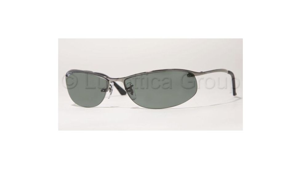 Ray-Ban Top Bar RB3179 Sunglasses with No-Line Progressive Rx Prescription Lenses RB3179-004-9A-6315 - Lens Diameter: 63 mm, Frame Color: Gunmetal