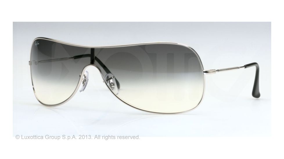Ray-Ban RB3211 Single Vision Prescription Sunglasses RB3211-003-8G-32 - Lens Diameter 132 mm, Lens Diameter 32 mm, Frame Color Silver