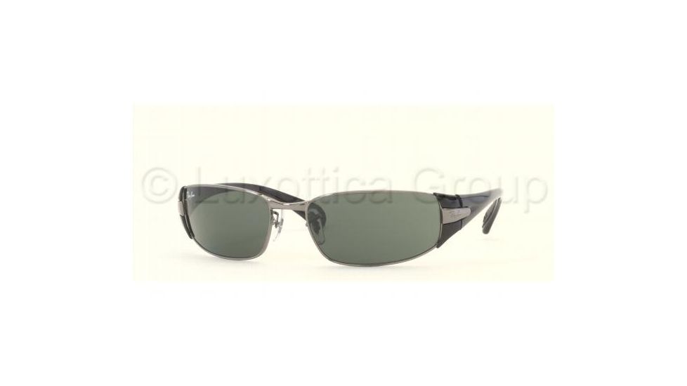 Ray-Ban RB 3261 Sunglasses Styles - Gunmetal Frame / Green Lenses, 004-71-5817