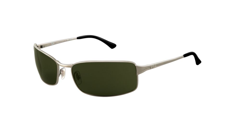 Ray-Ban RB3269 Sunglasses with No-Line Progressive Rx Prescription Lenses RB3269-004-58-6318 - Lens Diameter: 63 mm, Frame Color: Gunmetal