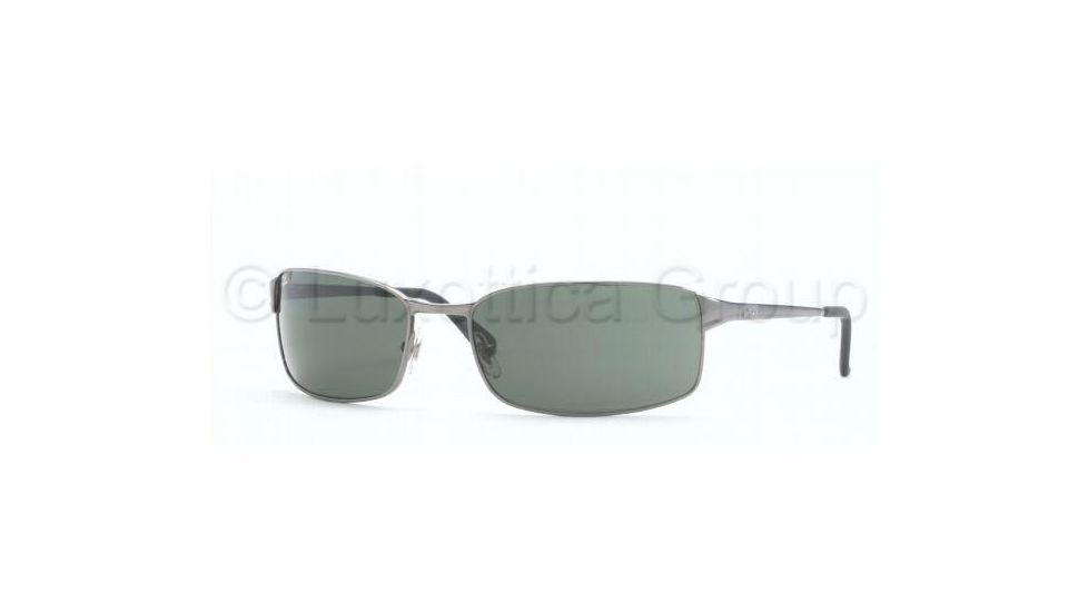 Ray-Ban RB3269 Progressive Sunglasses - Gunmetal Frame / 63 mm Prescription Lenses, 004-6318