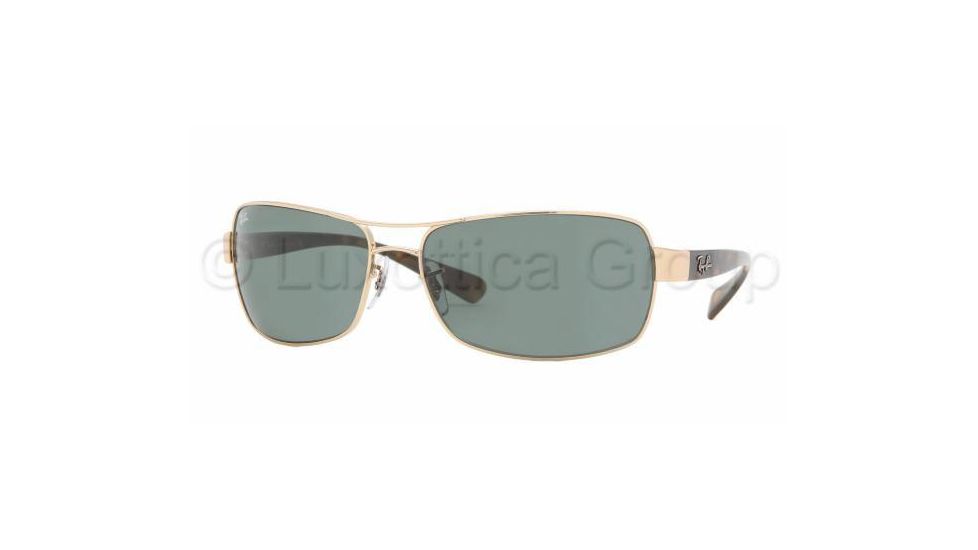 Ray-Ban RB3379 Progressive Sunglasses - Arista Frame / 64 mm Prescription Lenses, 001-6415