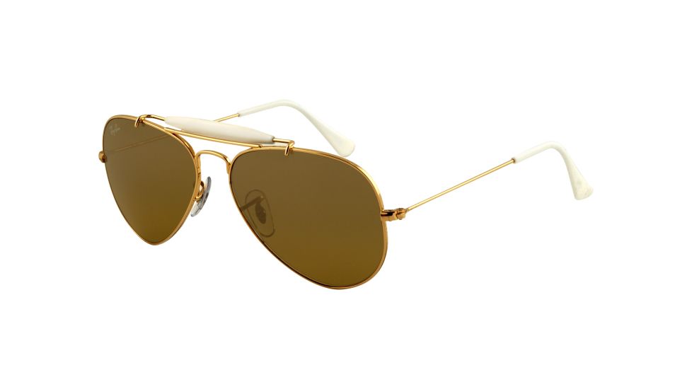 Ray-Ban RB3407 Progressive Sunglasses - Arista Frame / 55 mm Prescription Lenses, 001-3K-5514