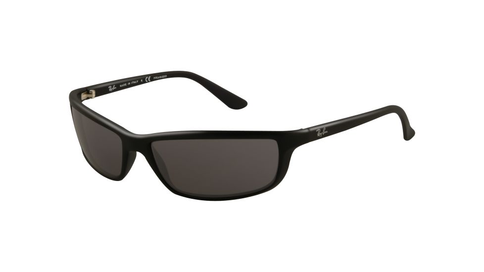Ray-Ban RB 4034 Sunglasses Styles - Matte Black Frame / Polarized Gray Lenses, 601S81-6116