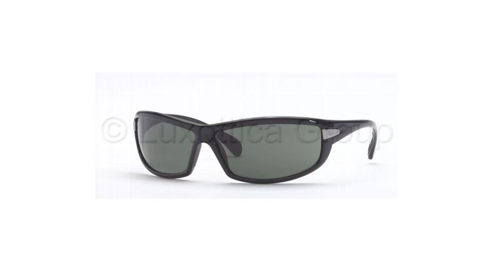 Ray-Ban RB4054 SV Prescription Sunglasses - Black Frame w/ Green 67 mm Diameter Lenses, 601-71-6711