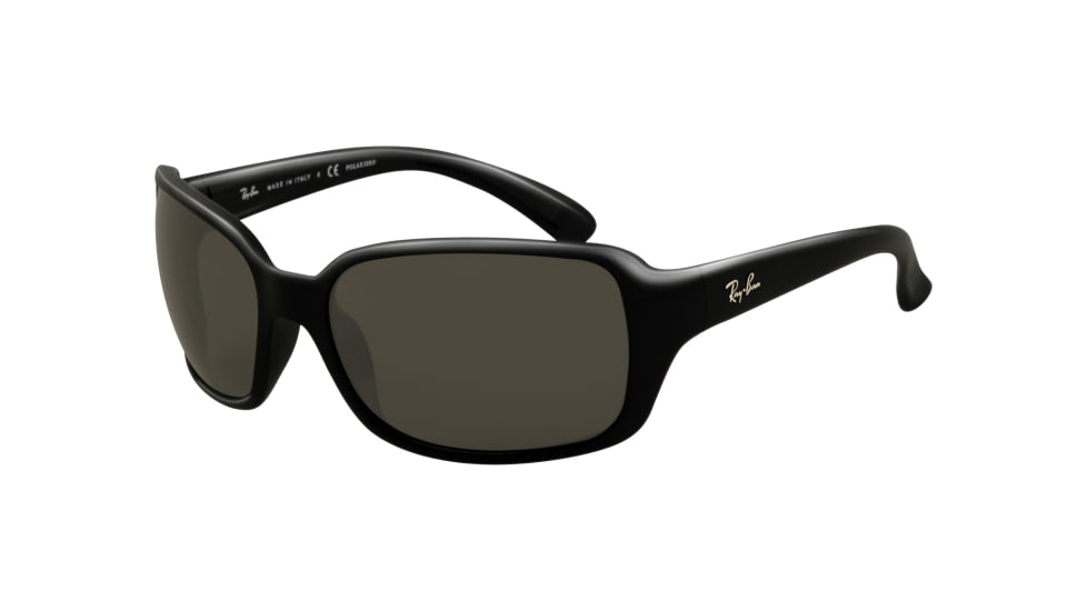 Ray-Ban RB 4068 Sunglasses Styles - Black Frame / Crystal Green Polarized Lenses, 601-58-6017