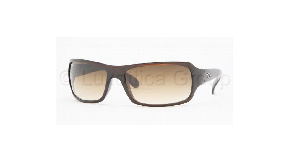 Ray-Ban RB4075 SV Prescription Sunglasses - Dark Brown Frame / 61 mm Prescription Lenses, 714-51-6116