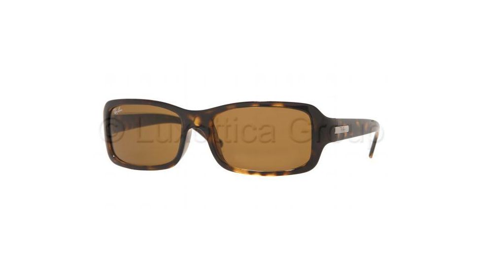 Ray-Ban RB4107 Progressive Sunglasses - Light Havana Crystal Brown Frame / 56 mm Prescription Lenses, 710-5617