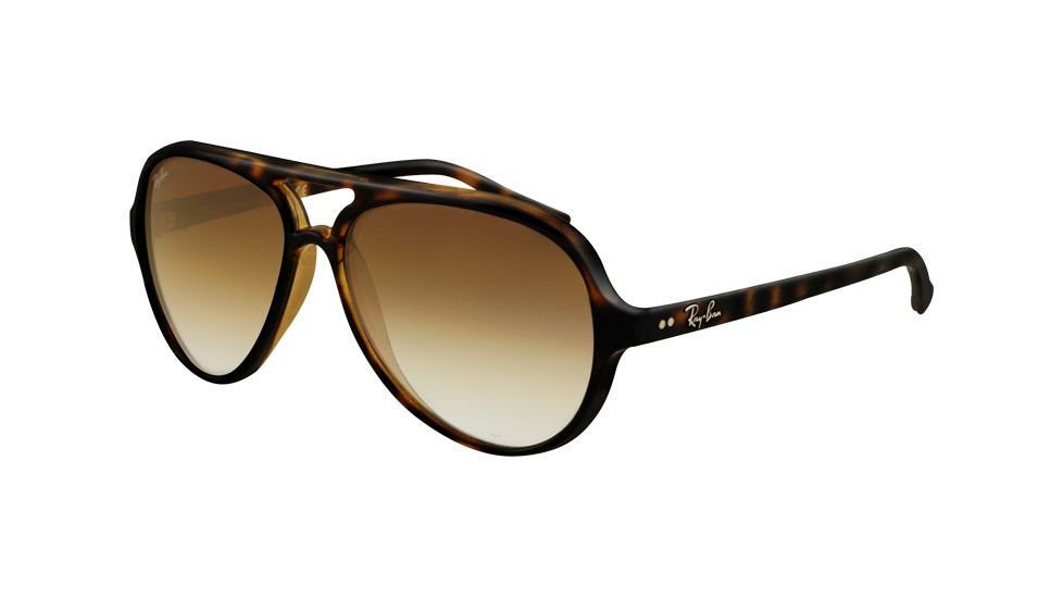 Ray-Ban RB 4125 Sunglasses Styles - Light Havana Frame / Crystal Brown Gradient Lenses, 710-51-5913