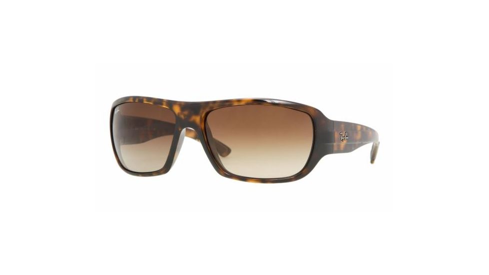 Ray-Ban RB 4150 Sunglasses Styles - Light Havana Frame / Crystal Brown Gradient Lenses, 710-51-6416