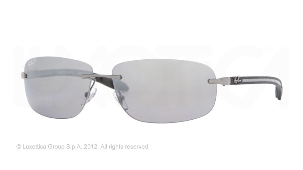 Ray-Ban RB8303 Prescription Sunglasses RB8303-004-82-61 - Lens Diameter 61 mm, Lens Diameter 61 mm, Frame Color Gunmetal