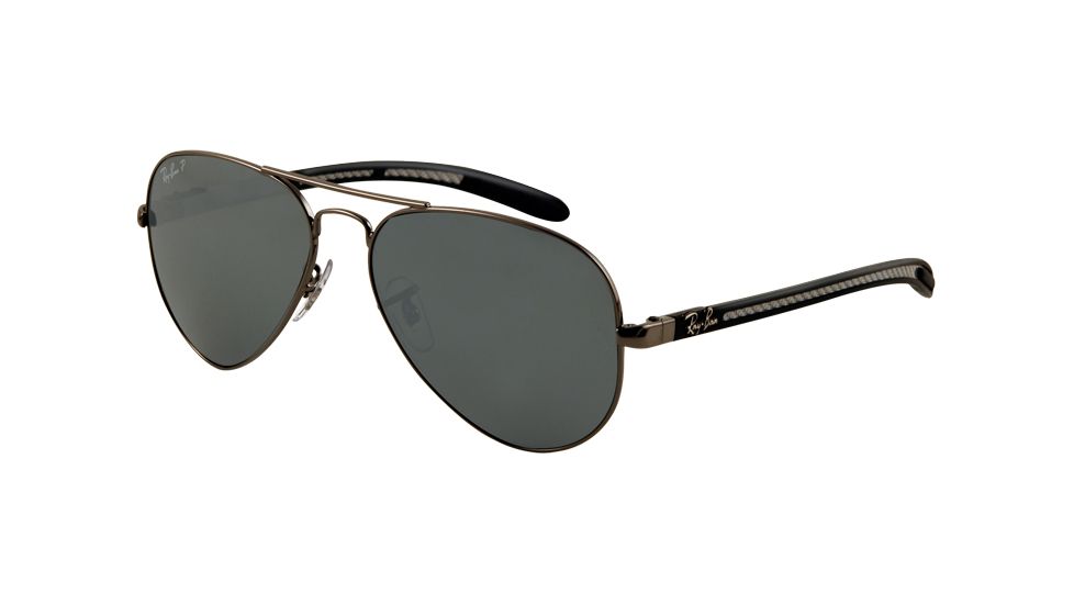 Ray-Ban RB8307 Progressive Prescription Sunglasses RB8307-004-N8-5814 - Lens Diameter: 58 mm, Frame Color: Gunmetal