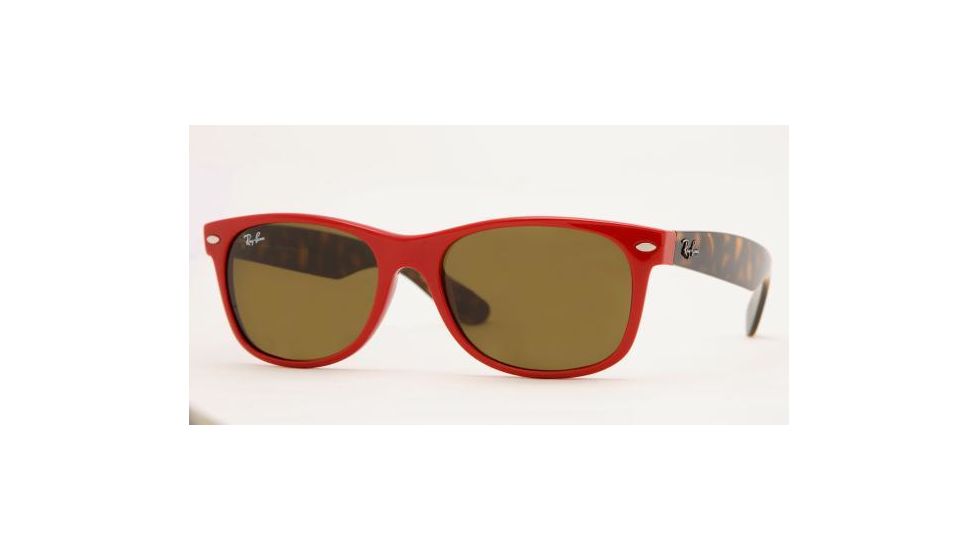 Ray-Ban RB2132 Bifocal Sunglasses Red Ferrari Frame / 52 mm Prescription Lenses, 726-5218