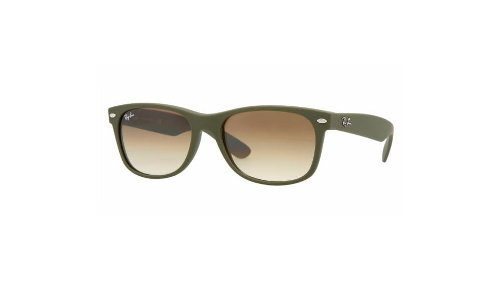 Ray-Ban RB2132 Bifocal Sunglasses - Camo Green Rubber Frame / 52 mm Prescription Lenses, 812-51-5218