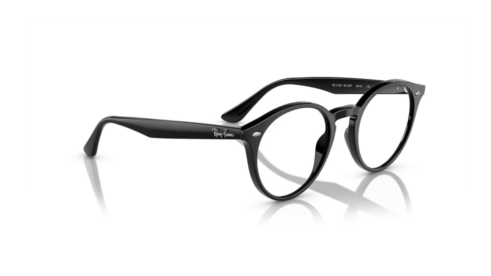 Ray-Ban RB2180 Sunglasses, Black Frame, Photo Clear To Sapphire Quarz Lens, 49, RB2180-601-MF-49