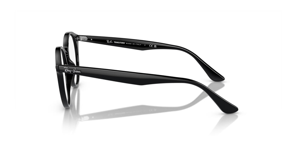 Ray-Ban RB2180 Sunglasses, Black Frame, Photo Clear To Sapphire Quarz Lens, 49, RB2180-601-MF-49