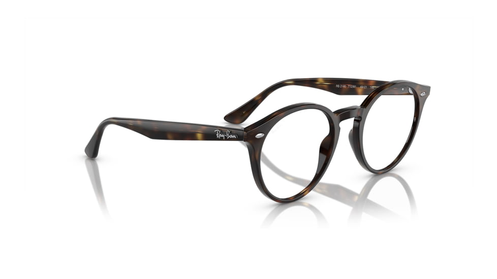 Ray-Ban RB2180 Sunglasses, Light Havana Frame, Photo Clear To Grey/Green Quarz Lens, 49, RB2180-710-M1-49