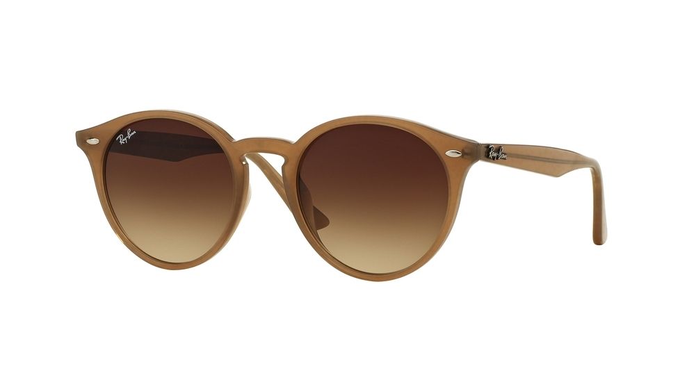Ray-Ban RB2180F Progressive Prescription Sunglasses RB2180F-616613-49 - Lens Diameter 49 mm, Frame Color Turtledove