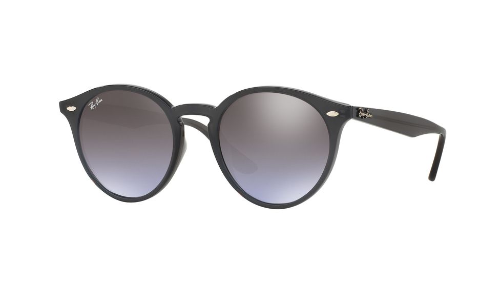 Ray-Ban RB2180F Progressive Prescription Sunglasses RB2180F-623094-49 - Lens Diameter 49 mm, Frame Color Opal Grey