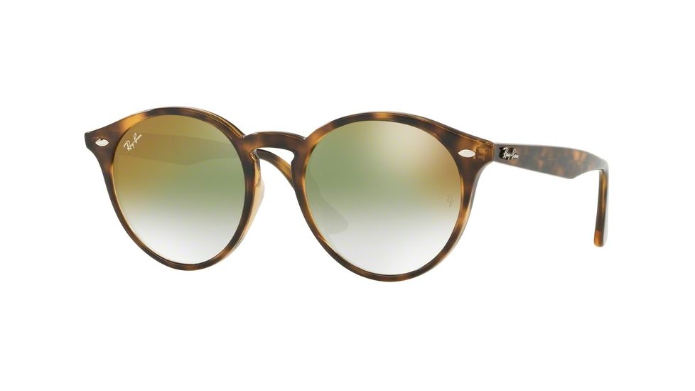 Ray-Ban RB2180F Progressive Prescription Sunglasses RB2180F-710-W0-49 - Lens Diameter 49 mm, Frame Color Havana