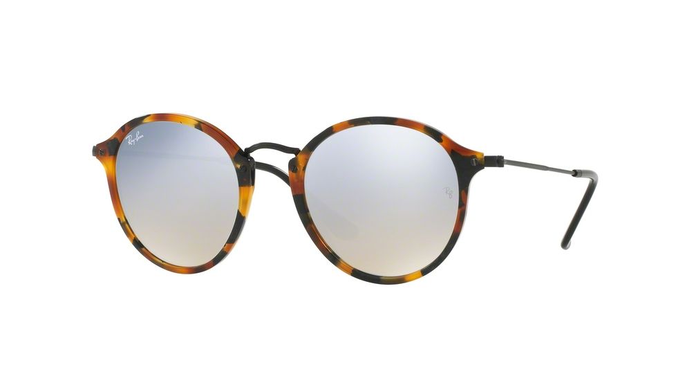 Ray-Ban RB2447 Single Vision Prescription Sunglasses RB2447-11579U-52 - Lens Diameter 52 mm, Frame Color Spotted Black Havana